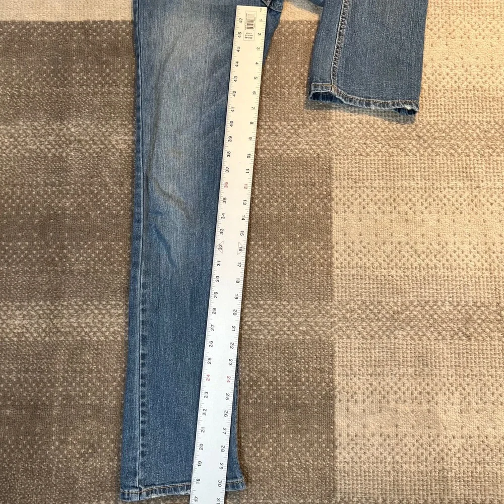 Aeropostale Chelsea Boot Jeans‎ Womens Blue Low Rise Denim Size 4 Reg Boho